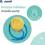 Jané Square Inflatable Bath Tub – Fits Shower Trays, 70L, 0–5 Years - Wee Bambino