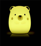 Jane Yum Bear - Portable Teddy Bear Shaped Night Light. - Wee Bambino
