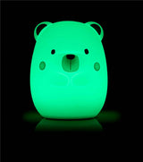Jane Yum Bear - Portable Teddy Bear Shaped Night Light. - Wee Bambino