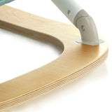 Kalm Wooden Hammock – Natural Birch Rocker with Soft Padded Insert, Botanic - Wee Bambino