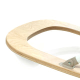 Kalm Wooden Hammock – Natural Birch Rocker with Soft Padded Insert, Desert - Wee Bambino