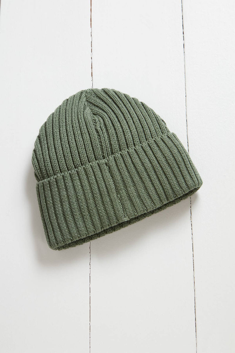 Khaki Beanie Hat - Wee Bambino