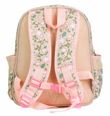 Kids Backpack Insulated Front Compartment: Blossoms Pink - Wee Bambino