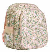Kids Backpack Insulated Front Compartment: Blossoms Pink - Wee Bambino