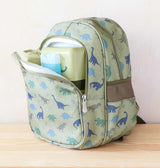 Kids backpack insulated front compartment: Dinosaurs - Wee Bambino