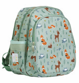 Kids Backpack Insulated Front Compartment: Forest Friends - Wee Bambino