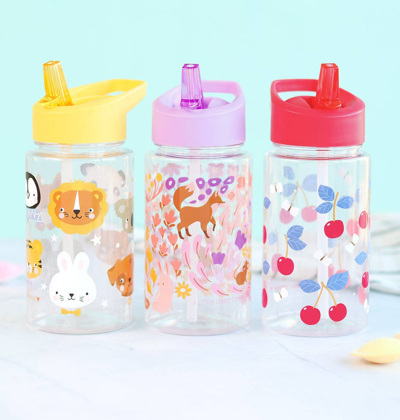 Kids drink bottle / water bottle: Cherries - Wee Bambino