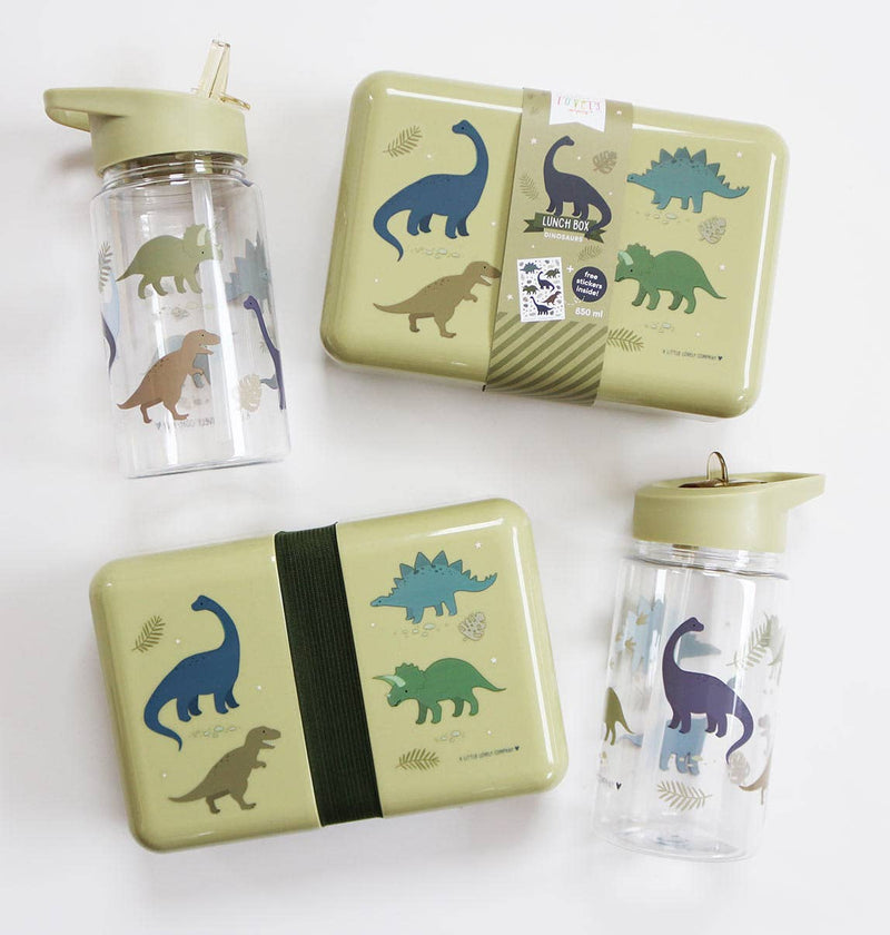 Kids drink bottle/water bottle: Dinosaurs - Wee Bambino