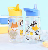 Kids drink bottle/water bottle: Pirates (Personalise) - Wee Bambino