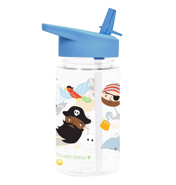 Kids drink bottle/water bottle: Pirates (Personalise) - Wee Bambino