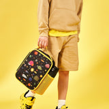 Kids Lunch Bag, Insulated, Spaceships, Medium - Wee Bambino