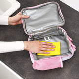 Kids Lunch Bag, Insulated, Unicorns, Medium - Wee Bambino