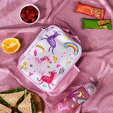 Kids Lunch Bag, Insulated, Unicorns, Medium - Wee Bambino