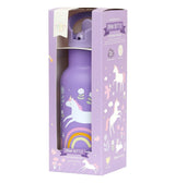 Kids stainless steel drink/water bottle: Unicorn dreams - Wee Bambino