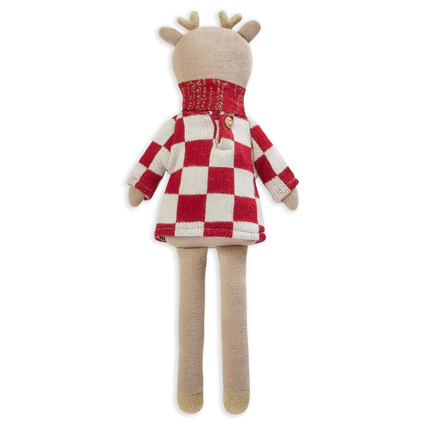 Knitted Toddler Toy - Reindeer - Wee Bambino