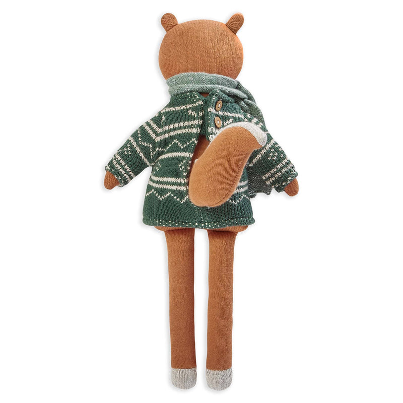 Knitted Toddler Toy - Squirrel - Wee Bambino