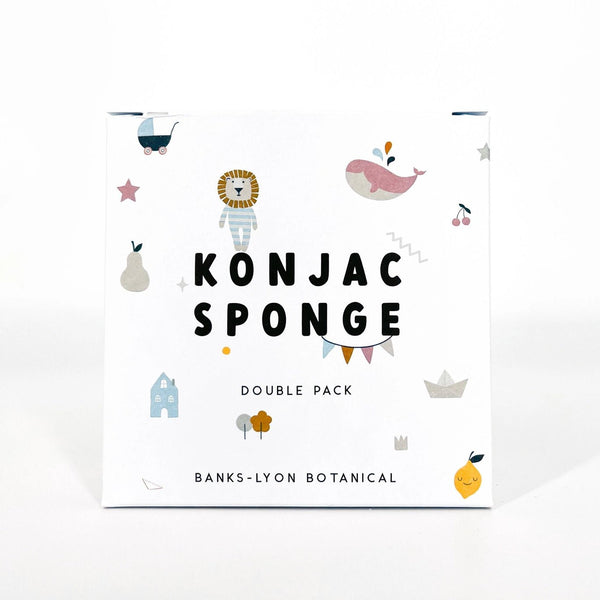 Konjac Sponge - Double Pack - Wee Bambino