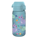 Leak Proof Kids Water Bottle, Recyclon, Blue Unicorns, 350ml (12oz) - Wee Bambino