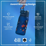Leak Proof Kids Water Bottle, Recyclon, Gamer, 350ml (12oz) - Wee Bambino