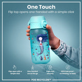 Leak Proof Kids Water Bottle, Recyclon, Mermaid, 350ml (12oz) - Wee Bambino