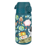 Leak Proof Kids Water Bottle, Stainless Steel, Space, 400ml (13oz) - Wee Bambino