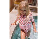 Learning Float Vest Stripes Bloom - Wee Bambino