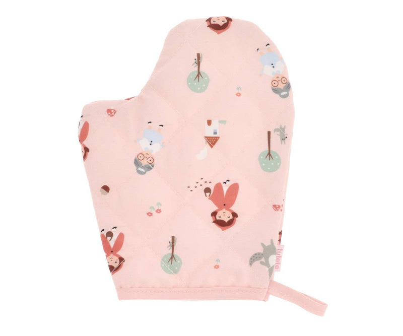 Little Red Customizable Apron and Oven Mitt Set - Wee Bambino