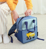Little Square backpack: Dump truck - Wee Bambino