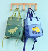 Little Square backpack: Dump truck - Wee Bambino