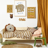 LOVE Art Print - Olive - Wee Bambino