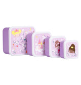 Lunch & snack box set: Princesses - Wee Bambino