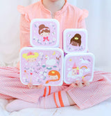 Lunch & snack box set: Princesses - Wee Bambino