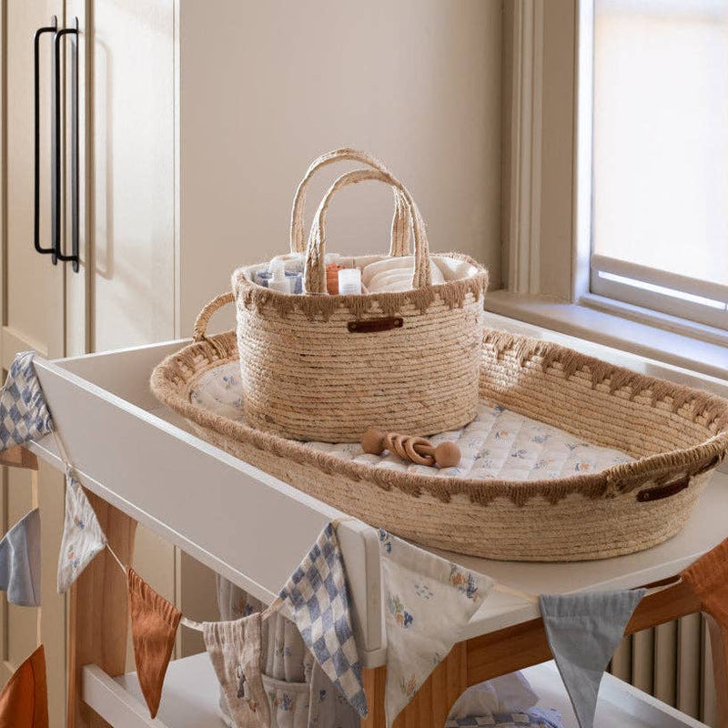 Maize Nappy Caddy - Natural - Wee Bambino