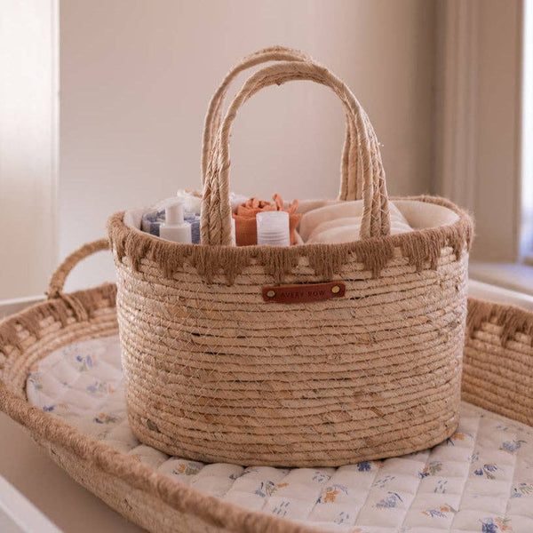 Maize Nappy Caddy - Natural - Wee Bambino