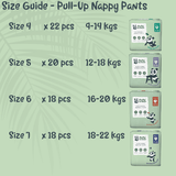 Mama Bamboo Sustainable Pull - Up Nappy Pants - Wee Bambino