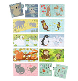 Matching puzzle: Animal families - Wee Bambino