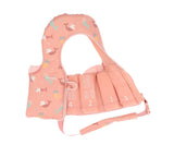 Mermaid Cats Learning Float Vest Size 1–2 Years (1 to 2 Years) - Wee Bambino