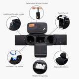 Momcozy All - in - One Stroller Organizer - Black - Wee Bambino