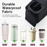 Momcozy All - in - One Stroller Organizer - Black - Wee Bambino