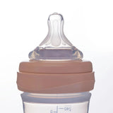 Mooma Kindy Bottle Medium Flow 6 - 18 months 250ml - Old Rose - Wee Bambino