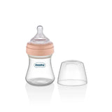 Mooma Kindy Bottle Slow Flow 0 - 6 months 150ml - Old Rose - Wee Bambino