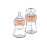 Mooma Kindy Bottle Slow Flow 0 - 6 months 150ml - Old Rose - Wee Bambino