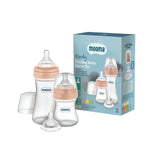 Mooma Kindy Feeding Bottle Starter Set - Old Rose - Wee Bambino