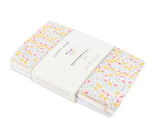 Muslin Squares, Set of 3 - Wildflower Garden - Wee Bambino