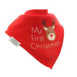 My First Christmas - Reindeer Bib - Wee Bambino