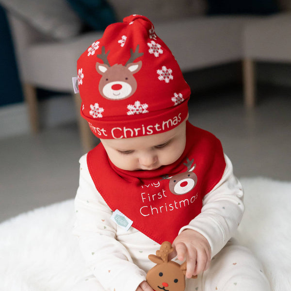 My First Christmas - Reindeer Hat - Wee Bambino