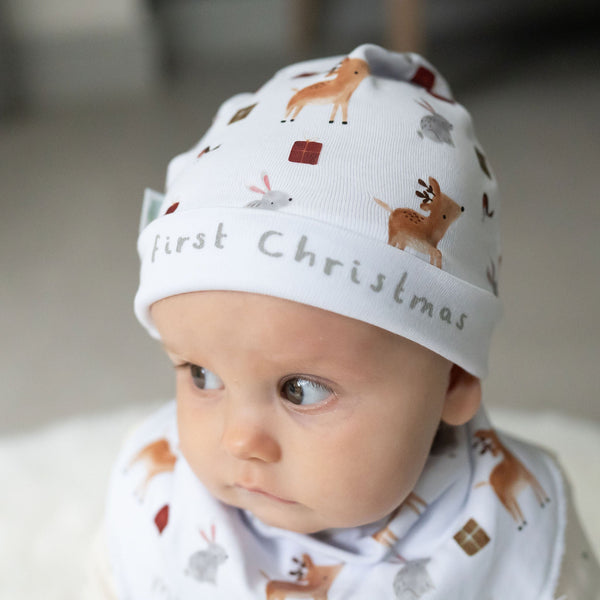 My First Christmas - Winter Animals Hat - Wee Bambino