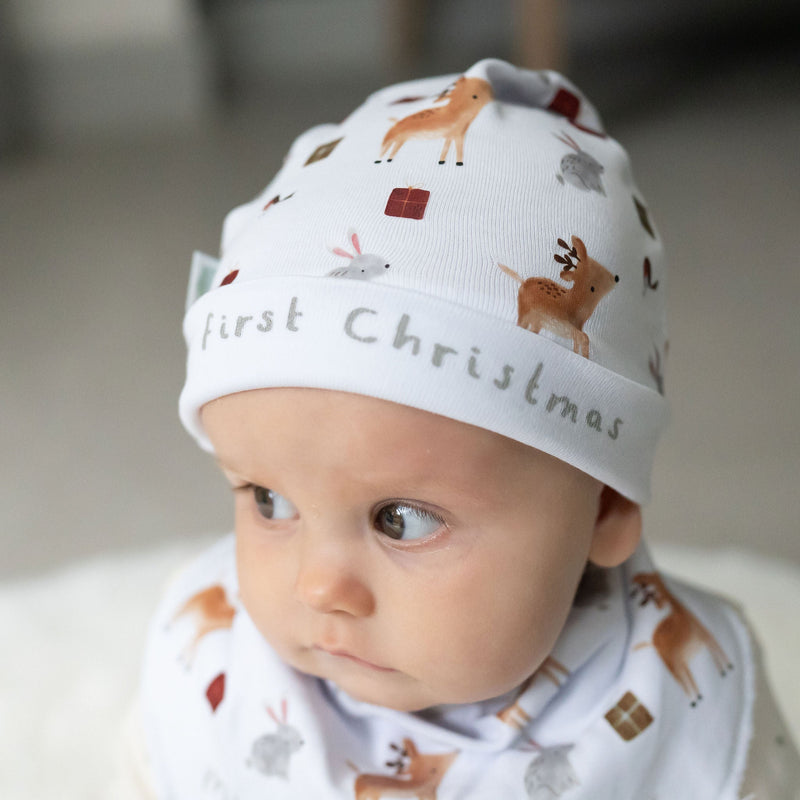My First Christmas - Winter Animals Hat - Wee Bambino