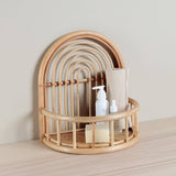 Natural Rattan Wall Shelf - Wee Bambino