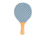 Neoprene Beach Paddles Stripes Blues & Beyond with Ball - Wee Bambino